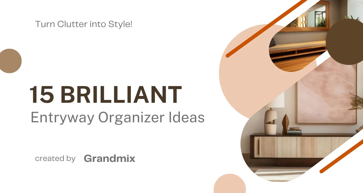 15 Brilliant Entryway Organizer Ideas