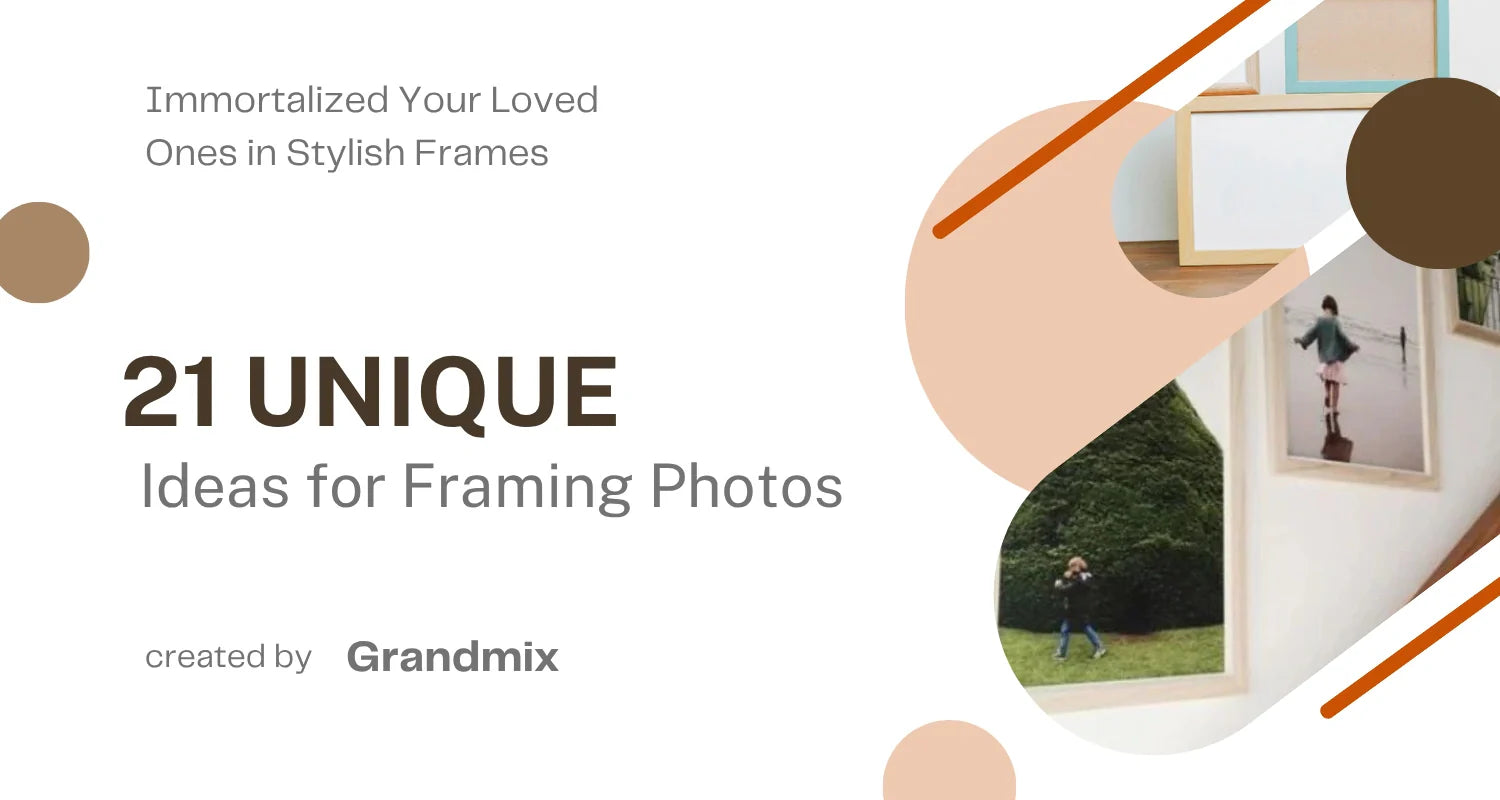 21 Unique Ideas For Framing Photos