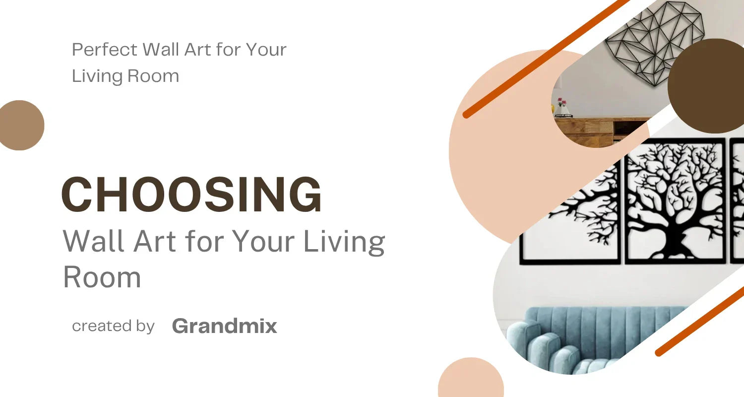 12 Tips for Choosing the Perfect Wall Art for Your Living Room