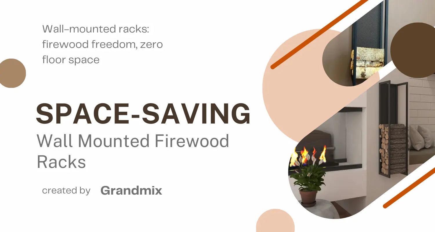Space-Saving Wall Mounted Firewood Racks for Small Spaces 2026