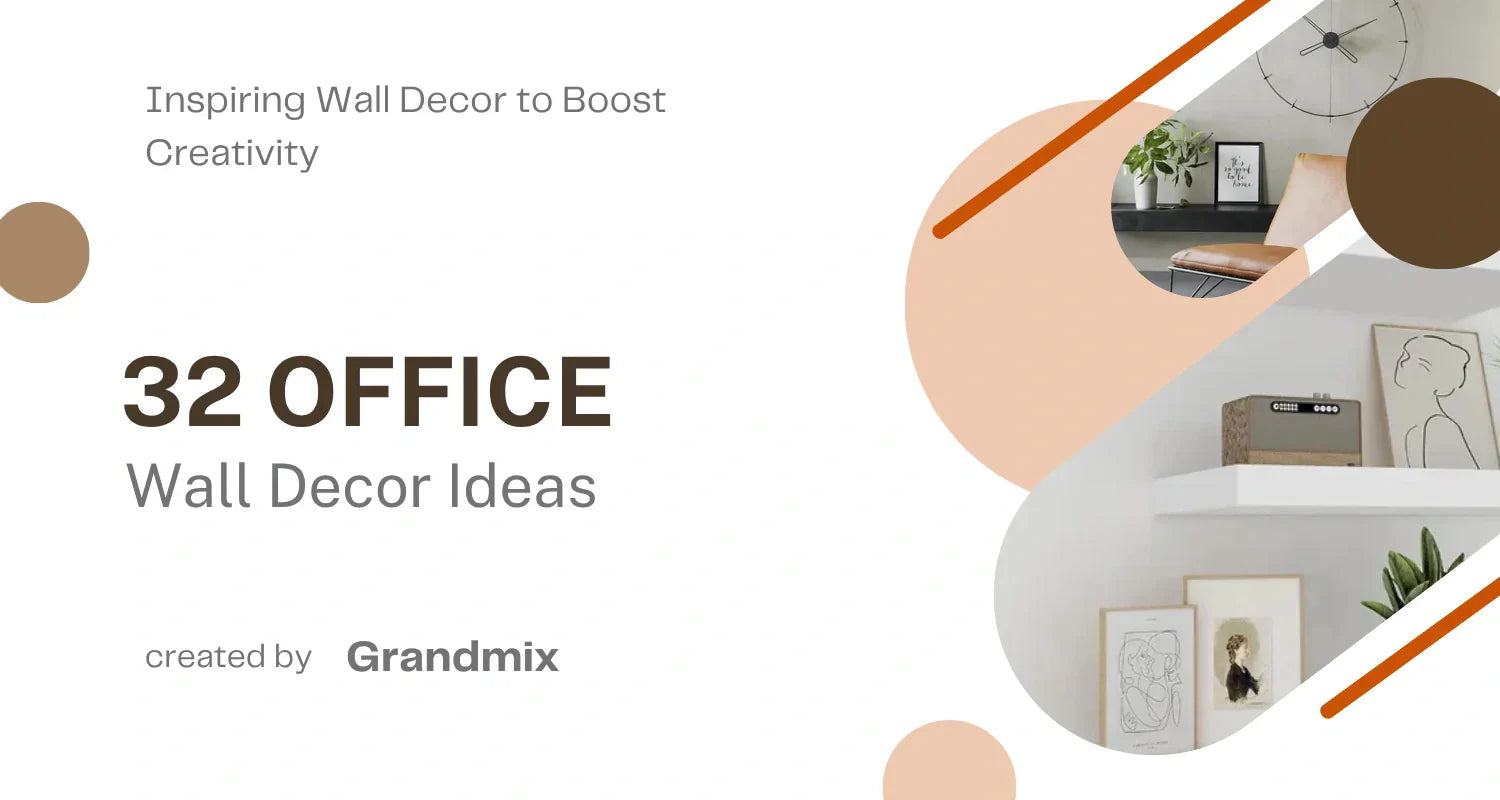 32 Creative Office Wall Decor Ideas - Grandmix