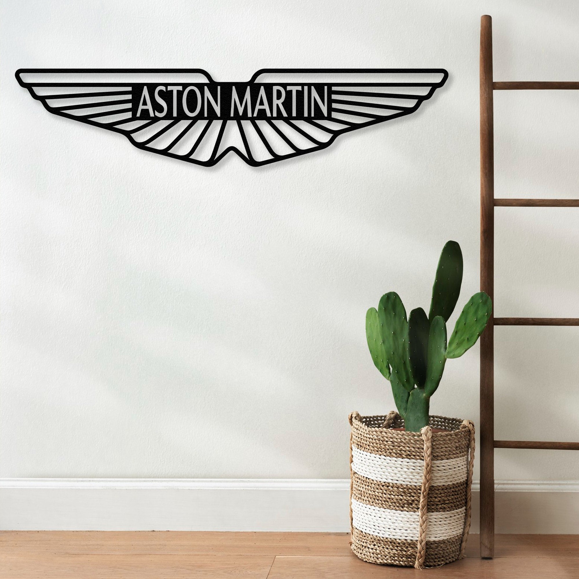aston martin car logo metal wall art 4