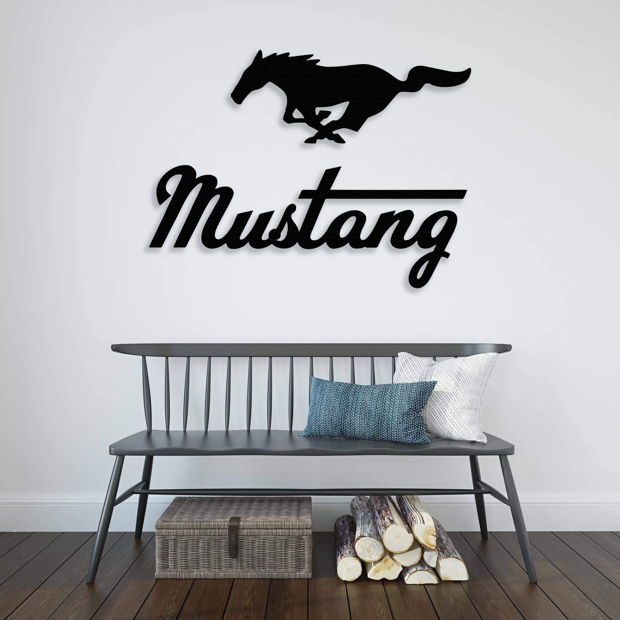 ford mustang metal wall art Classic Car