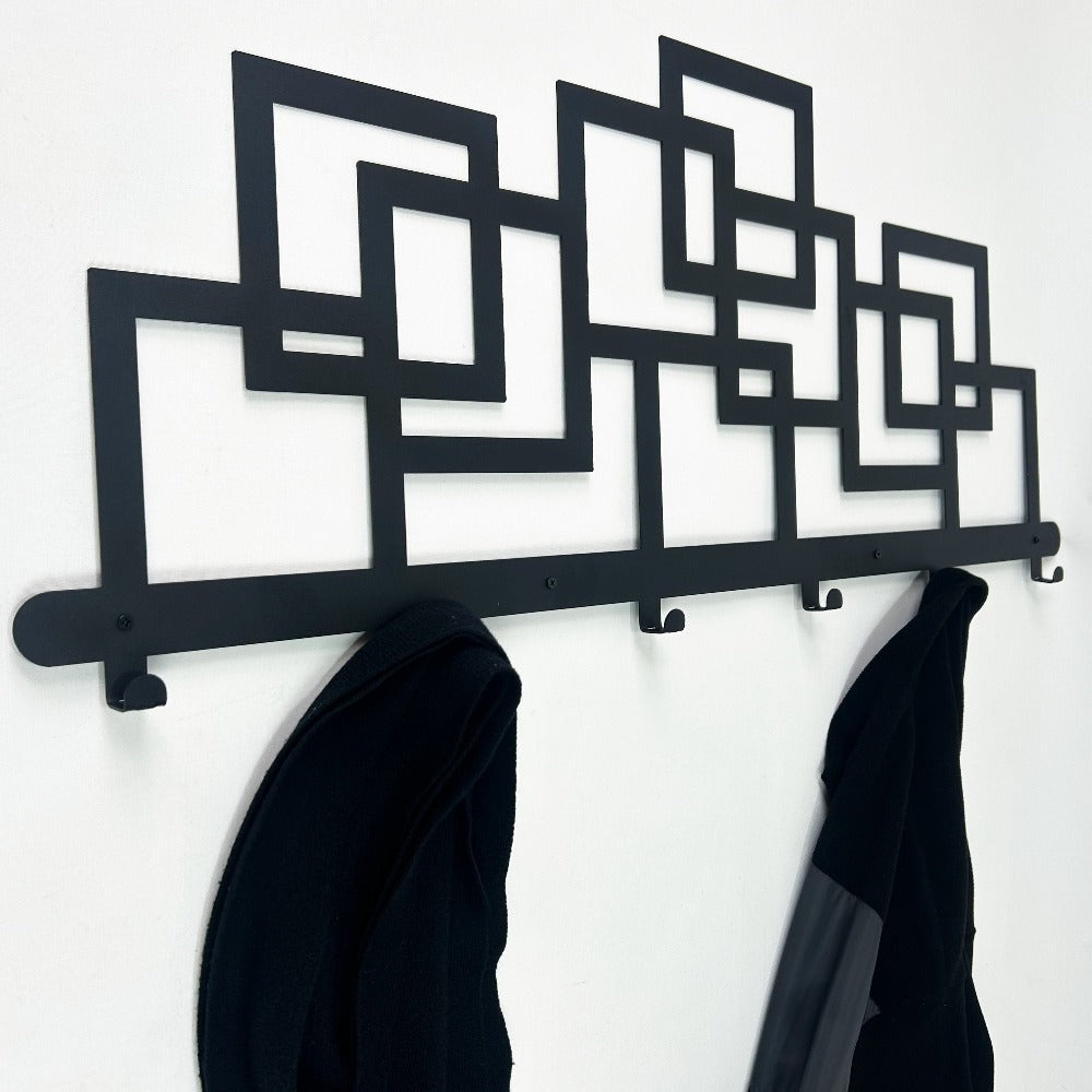 geometric shaped clothing rack 2
