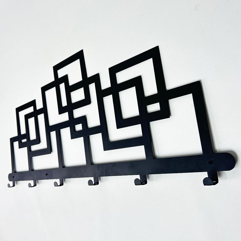 geometric shaped clothing rack