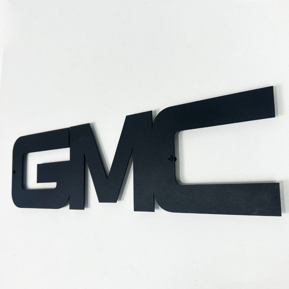 gmc metal wall art