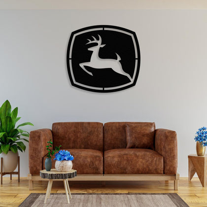 john deere metal wall art rural life