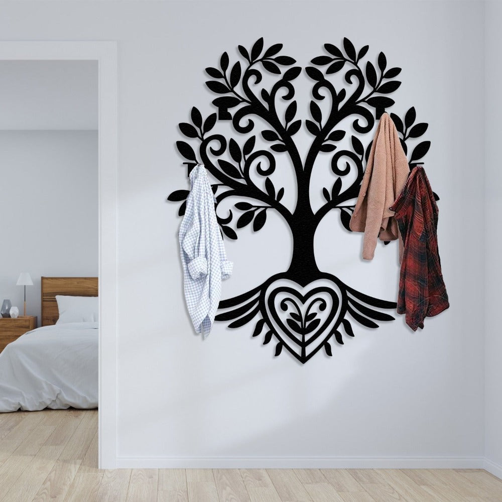 life tree hanger decor heart tree