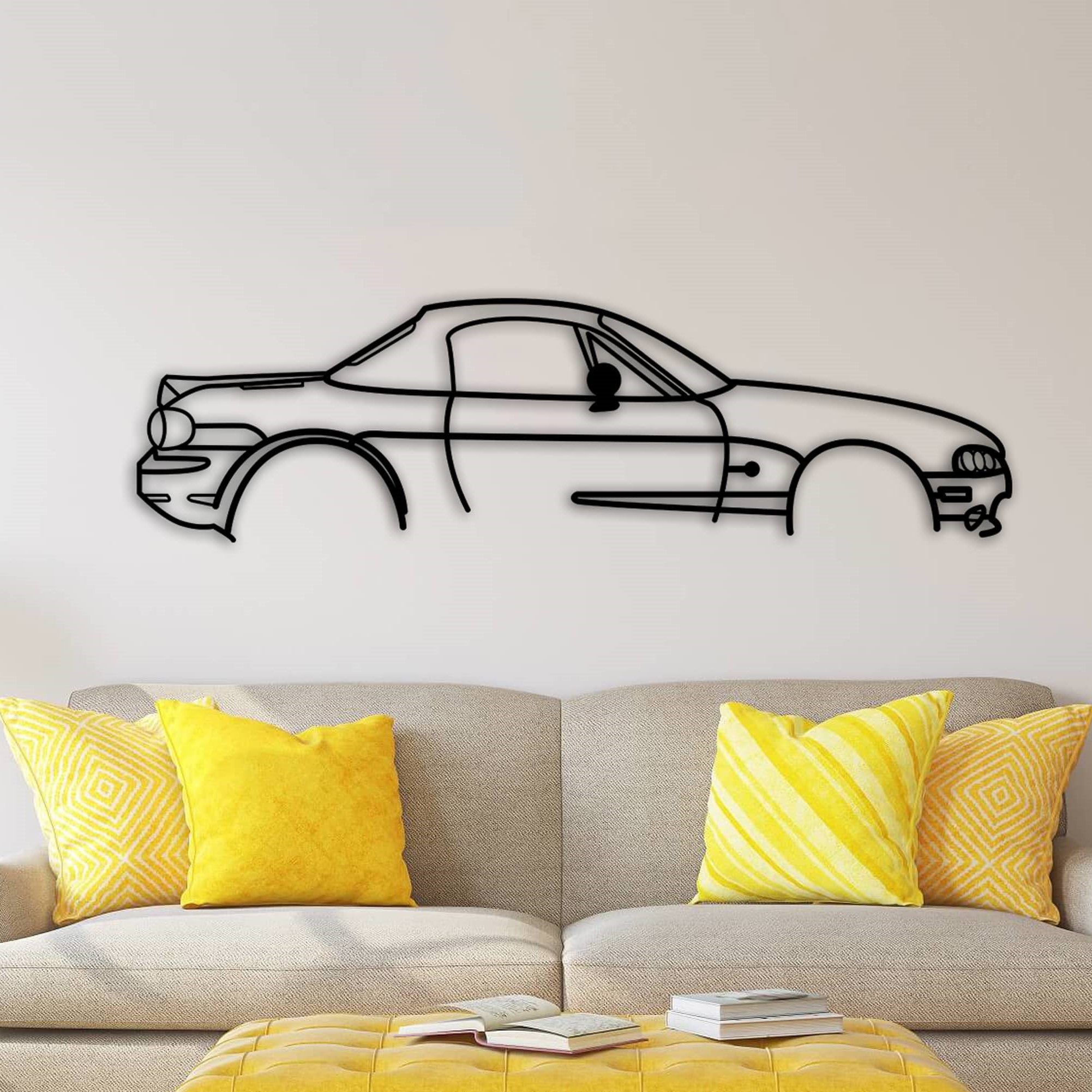 mazda mk 1 mx 5 car silhouette 2