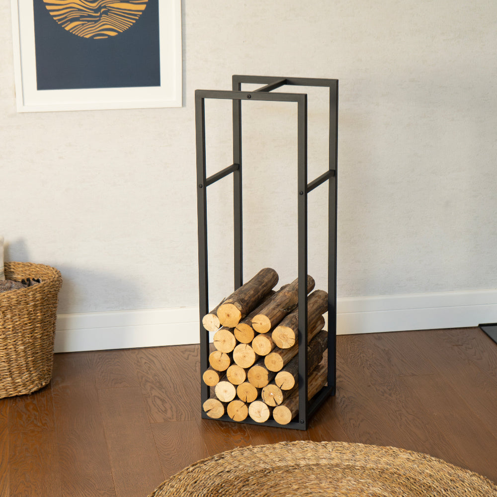 Modern Metal Firewood Rack