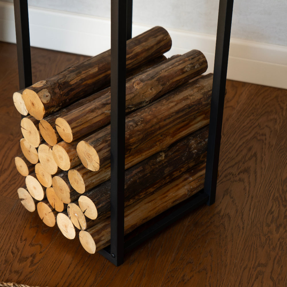 Modern Metal Firewood Rack