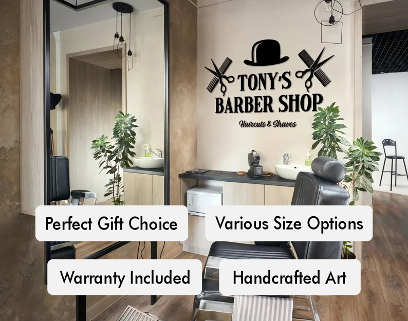 Custom Business Name Wall Sign