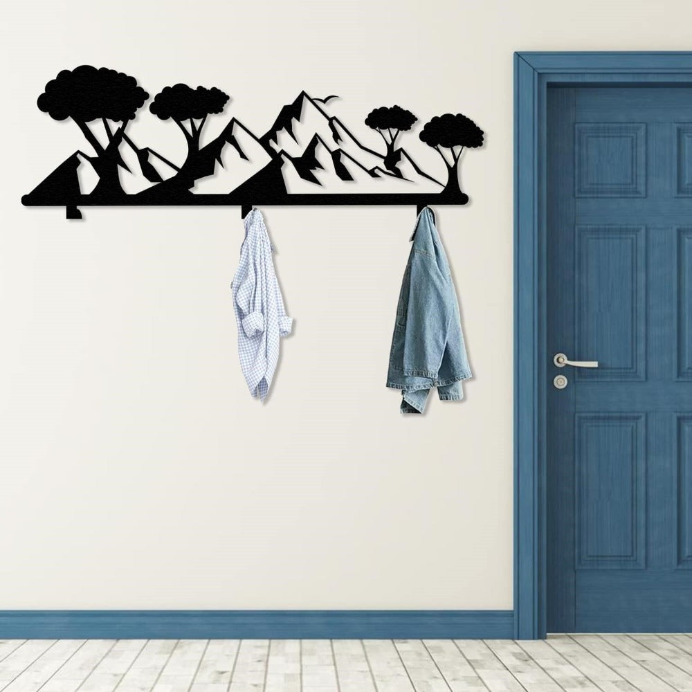 mountain coat rack