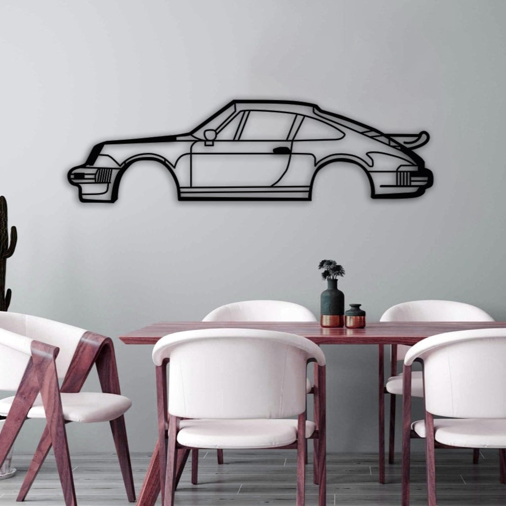 Porsche 933 Car Silhouette
