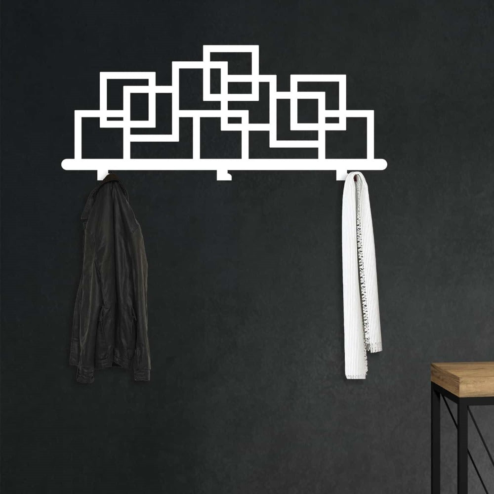 square hanger white