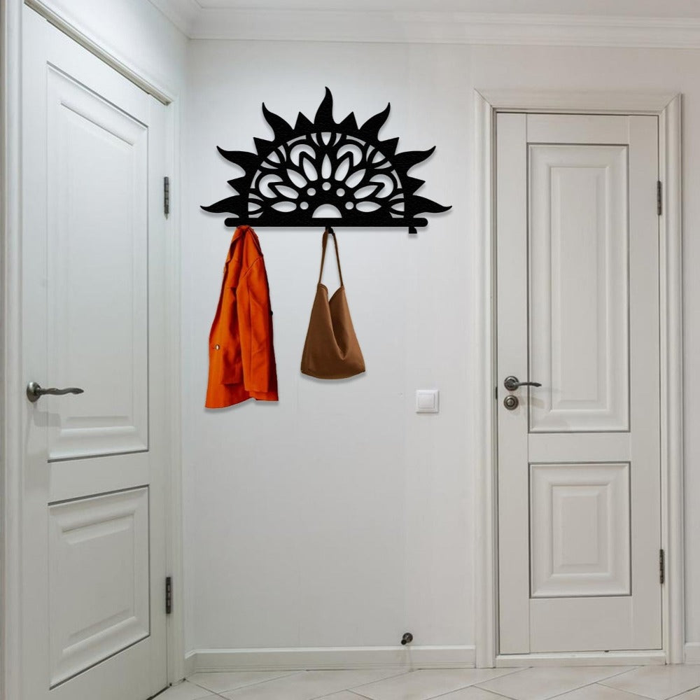 sunflower metal hanger minimalist rack