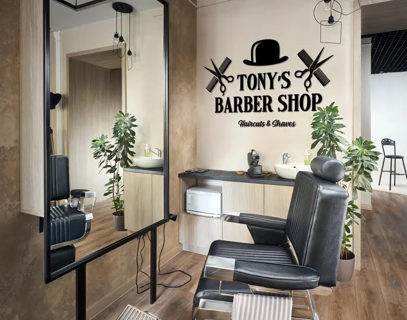 Custom Business Name Wall Sign