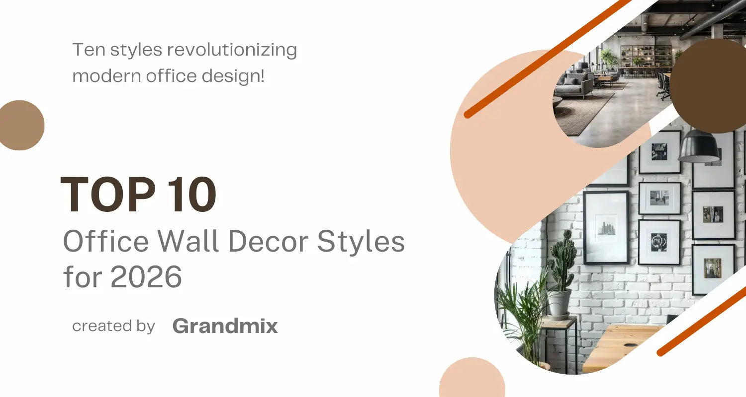 Top 10 Office Wall Decor Styles for 2026: Transform Your Workspace