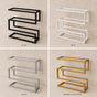 Modern 4-Tier Metal Shoe Rack – Minimalist Entryway Shoe Organizer
