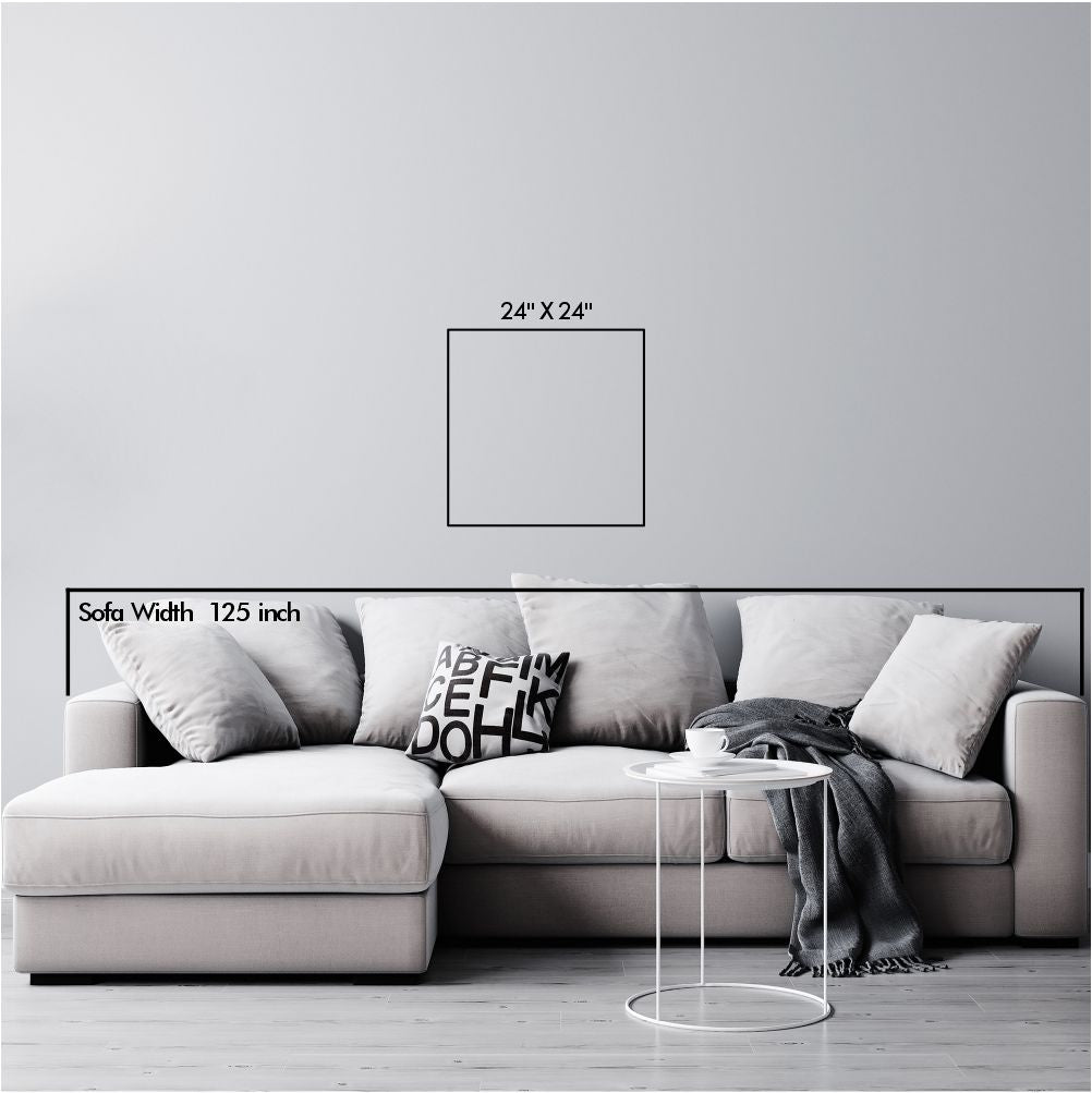 Size chart for Model Car Display Shelf Metal Wall Art variants