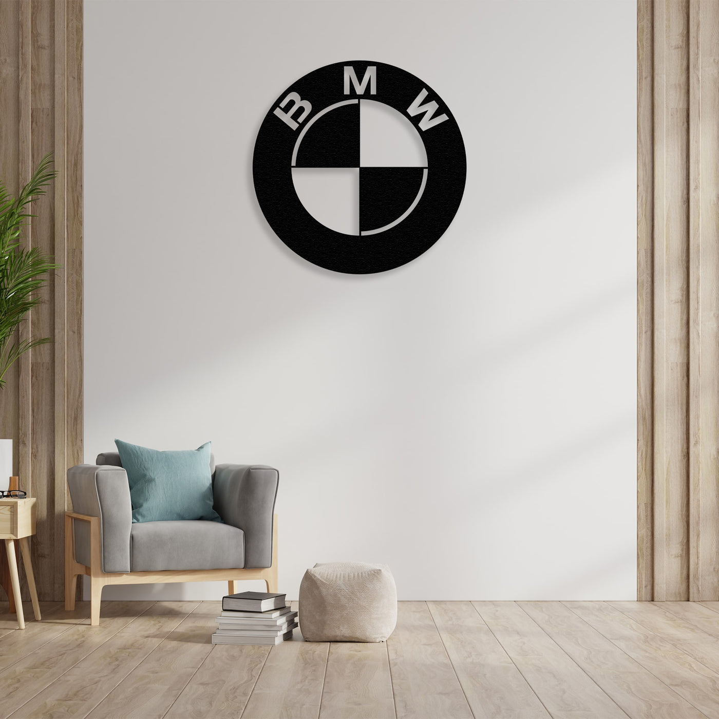 BMW Logo Metal Wall Art