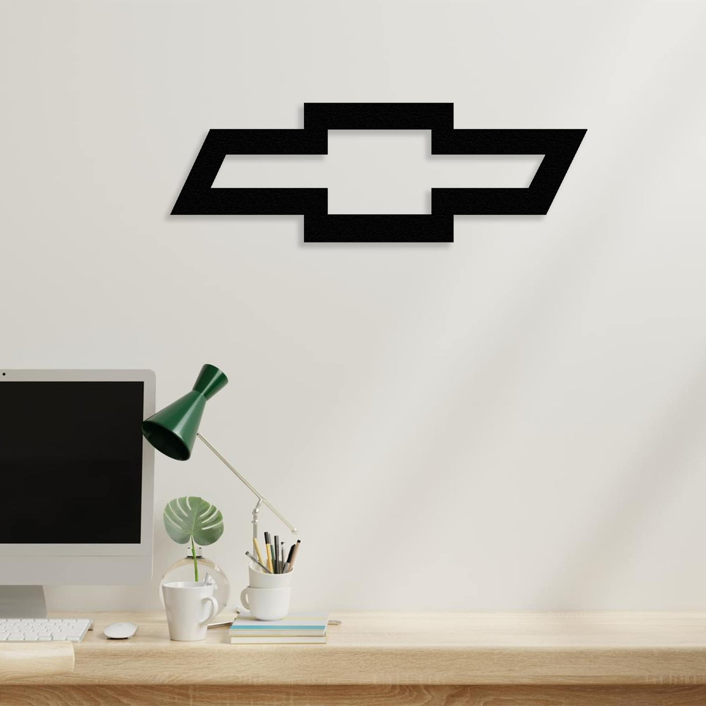 chevrolet metal wall art decor office 2