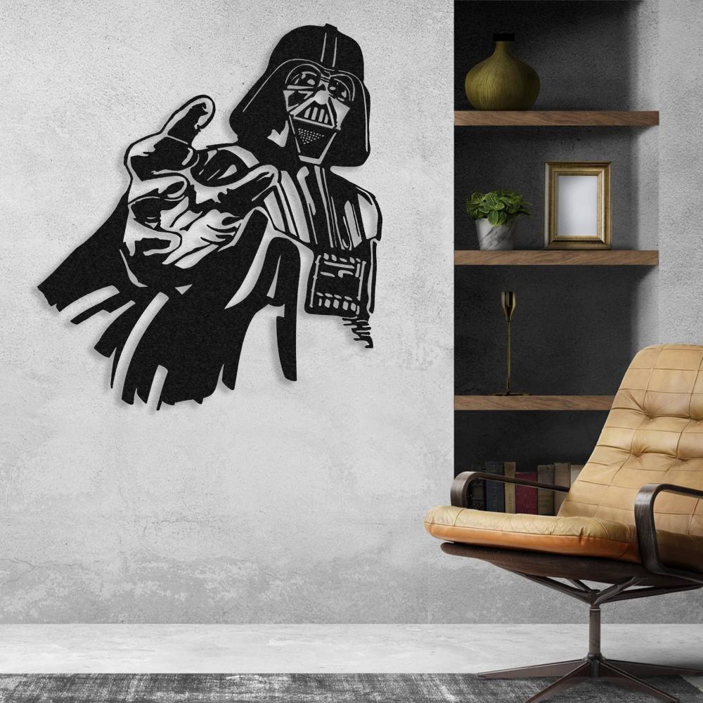 Darth Vader Metal Wall Art
