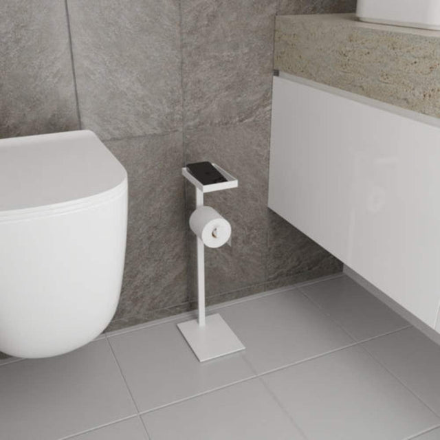 White finish on this product