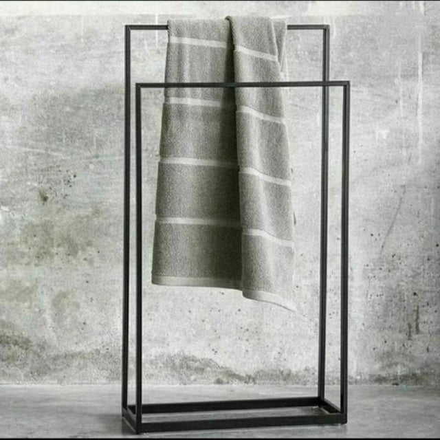 Black finish on this product