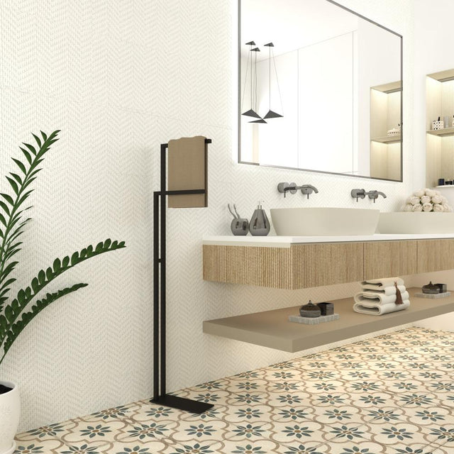 Black finish on this product