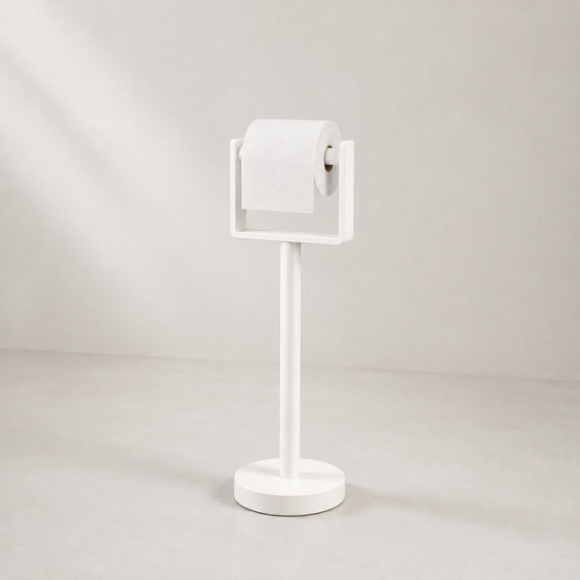 White finish on this product