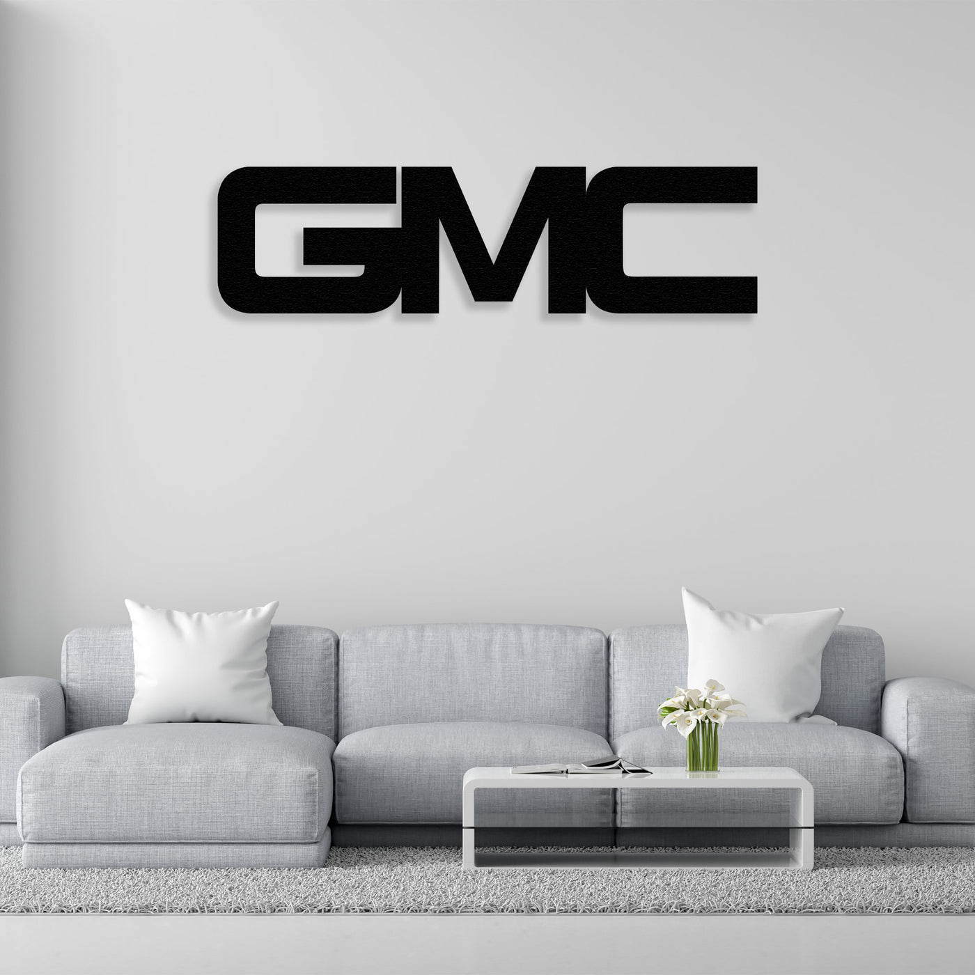 GMC Garage Sign Metal Wall Art