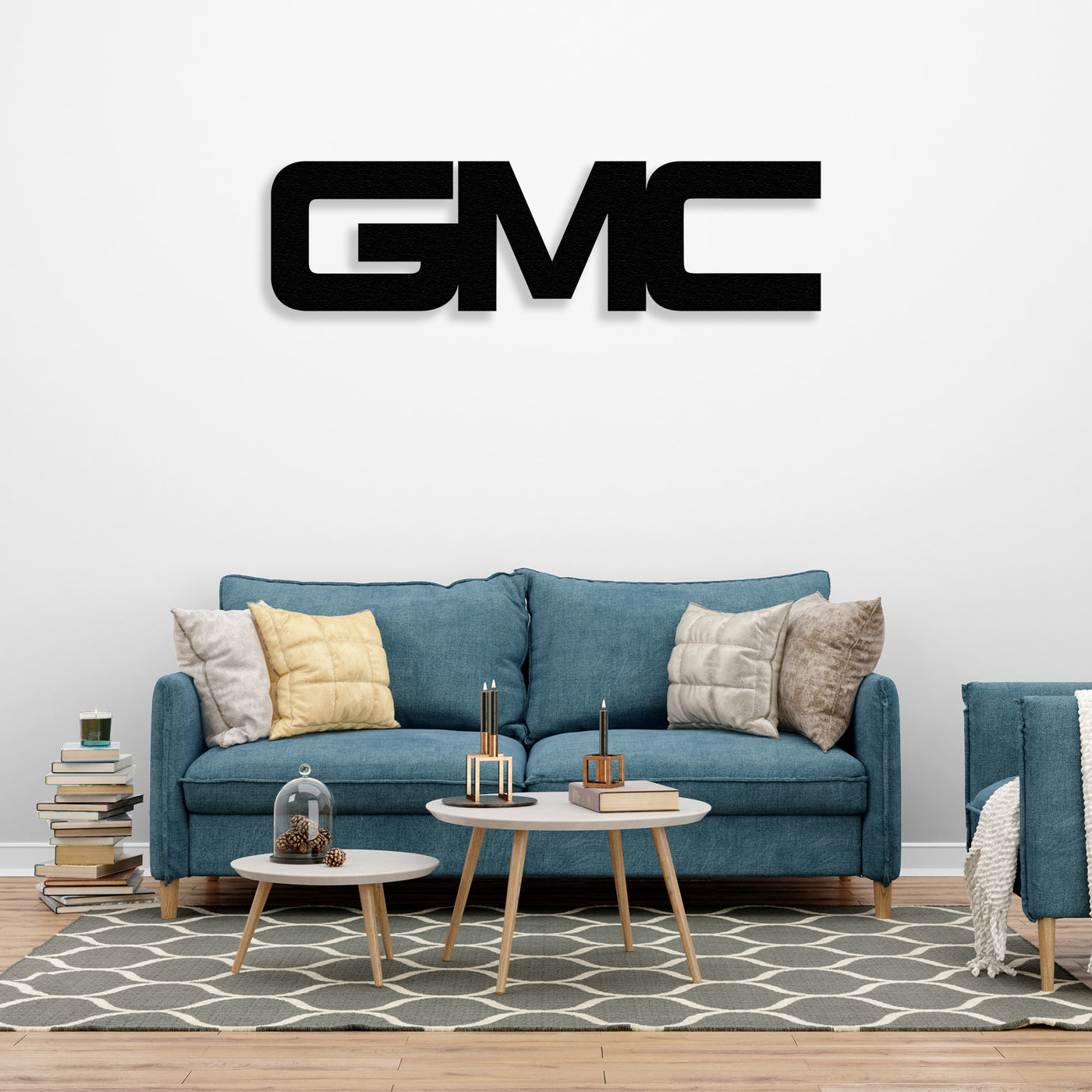 GMC Garage Sign Metal Wall Art