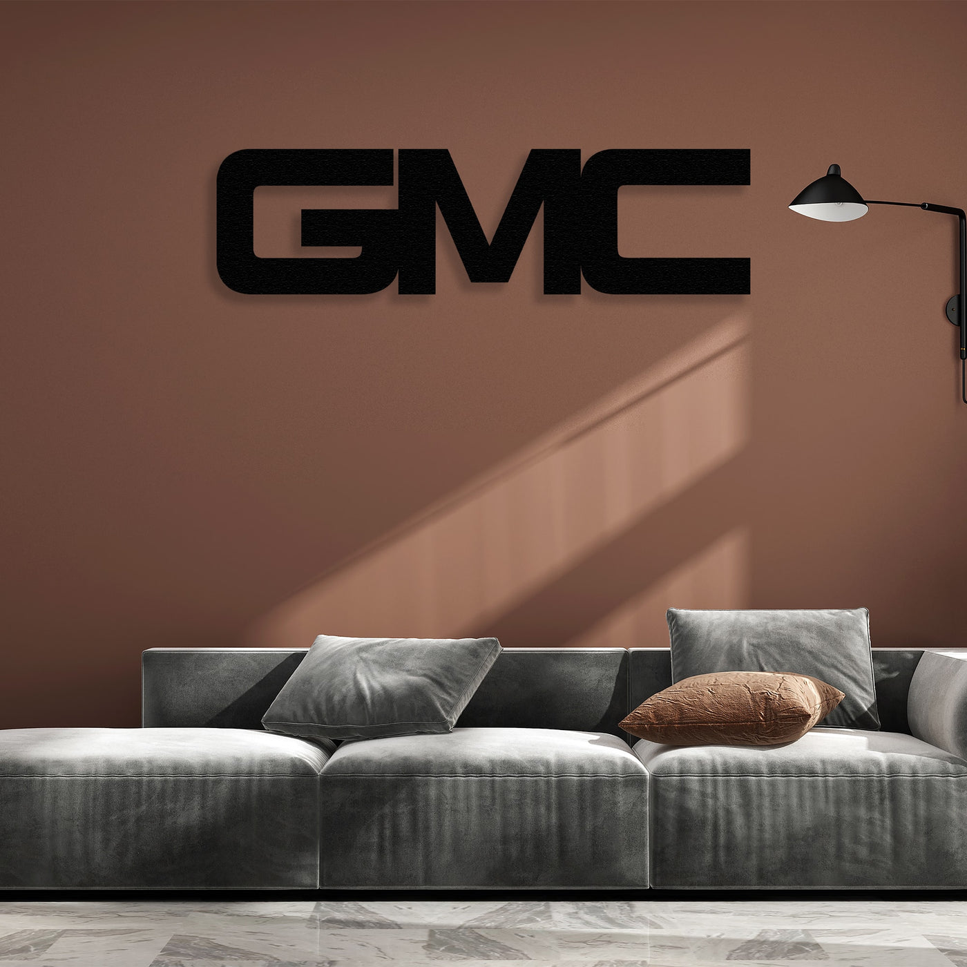 GMC Garage Sign Metal Wall Art