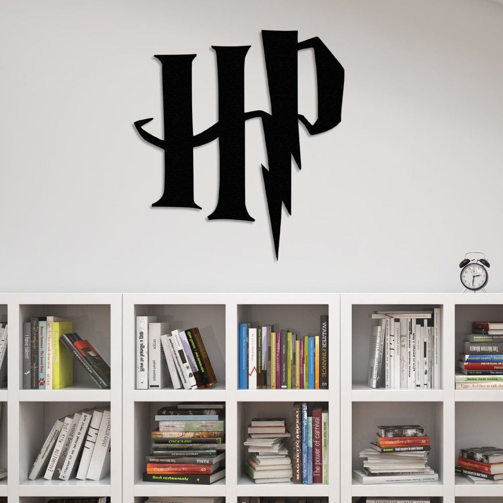 Harry Potter HP Logo Metal Wall Art