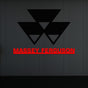 massey ferguson wall art black and red