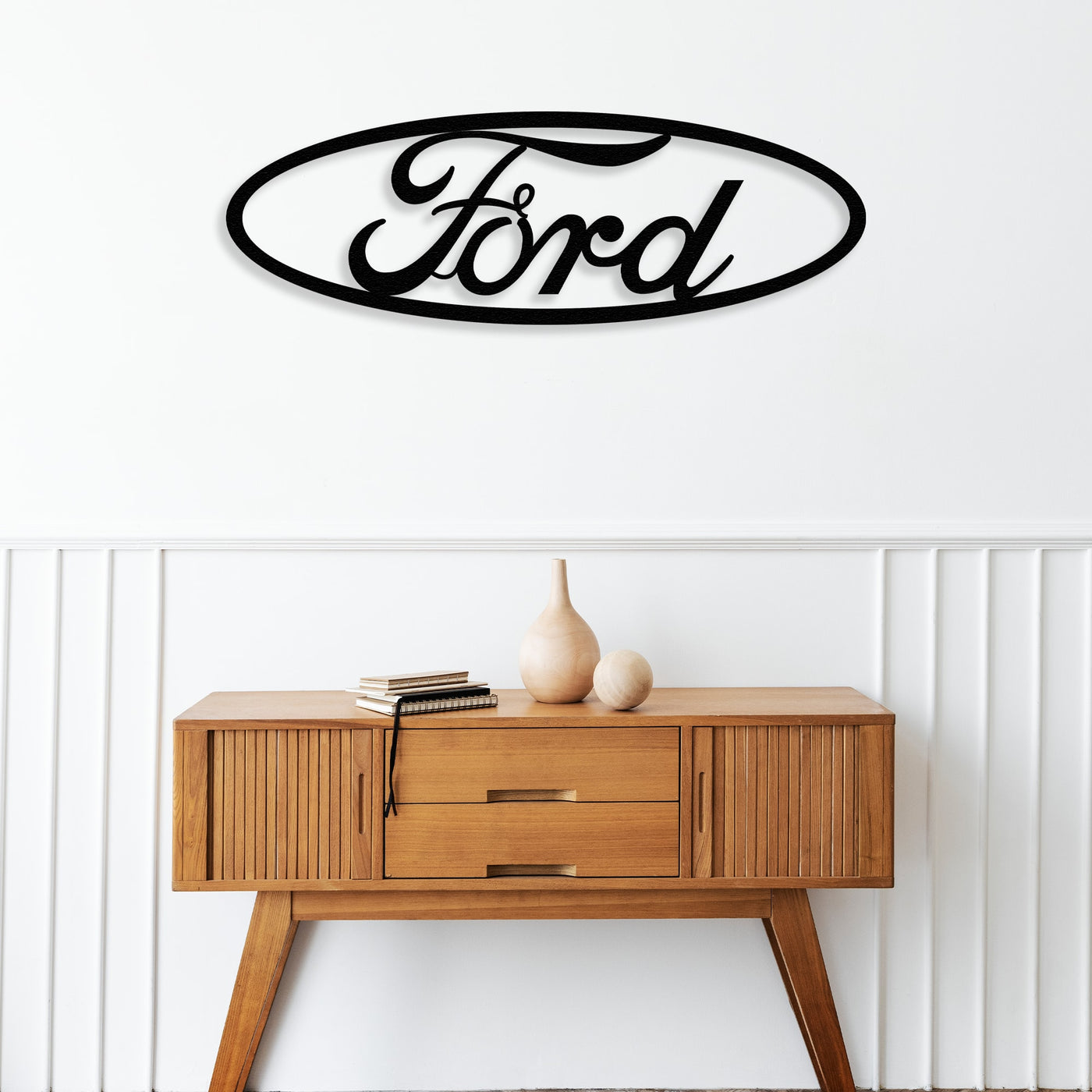 Ford Wordmark Sign Metal Wall Art