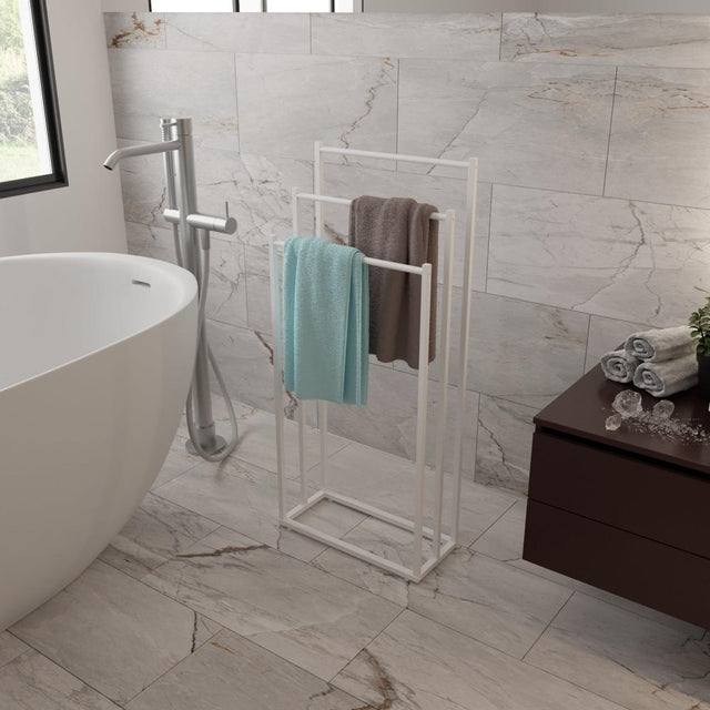 White finish on this product