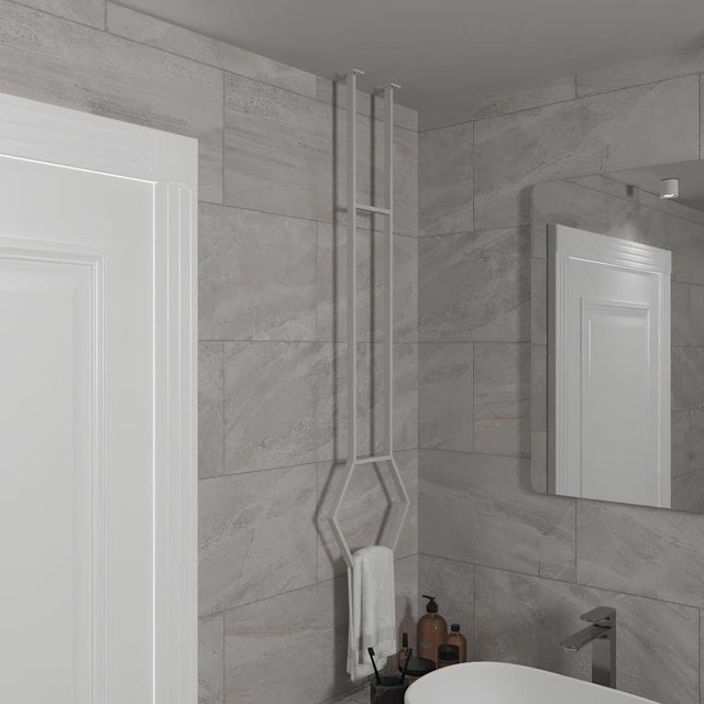 White finish on this product