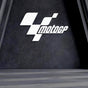 motogp metal logo white