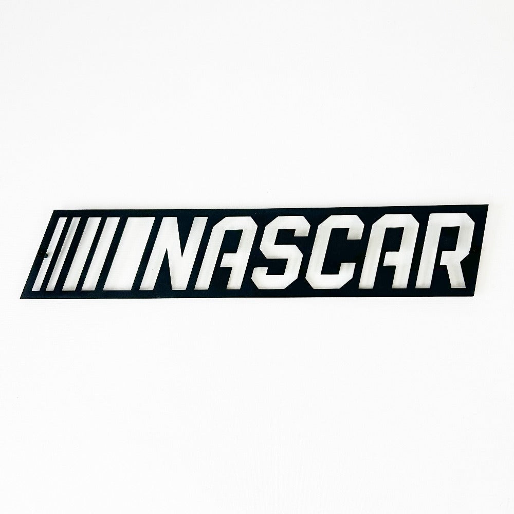 NASCAR Banner Metal Wall Art