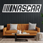nascar metal wall decor white