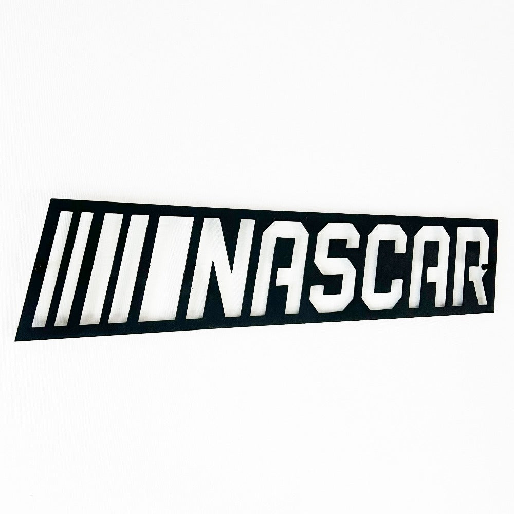 NASCAR Banner Metal Wall Art