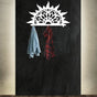 sunflower metal hanger white
