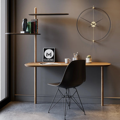 Timeless Simple 60 cm wall clock with minimalist round design.