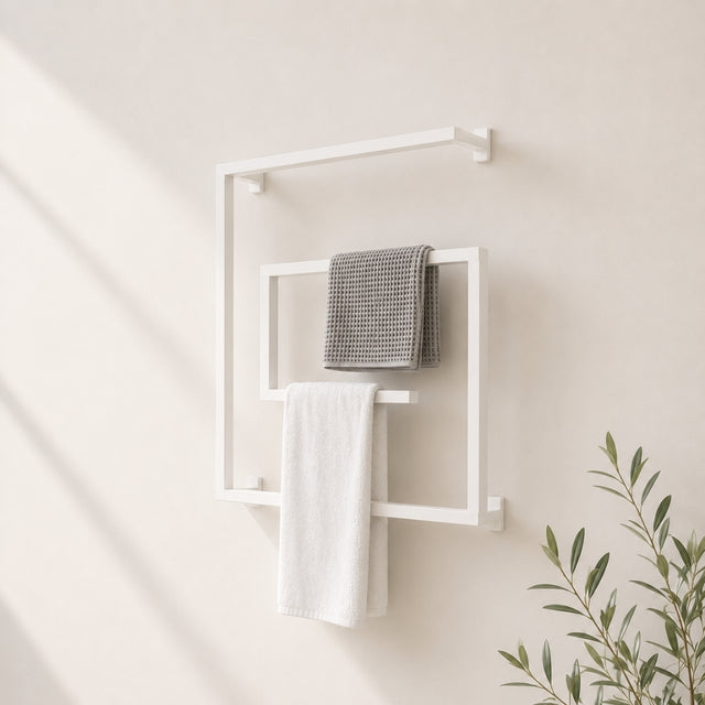 White finish on this product