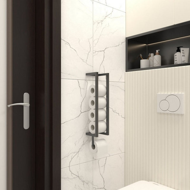 Black finish on this product