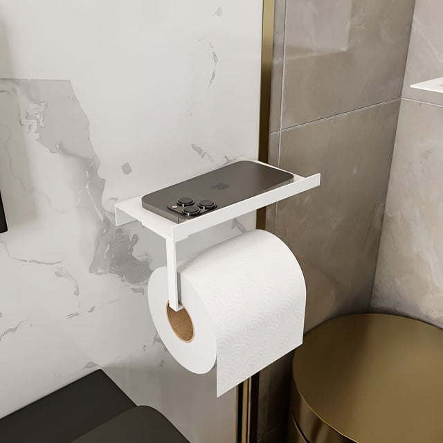 White finish on this product